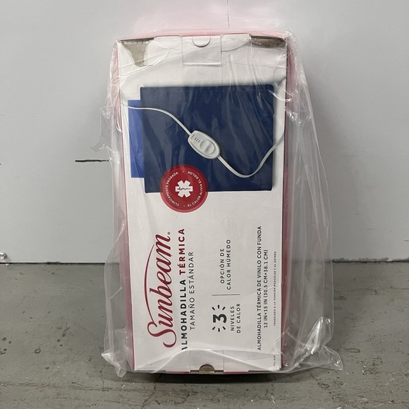Sunbeam King Size Heating Pad‎ 12x15-inch OPEN BOX - Picture 1 of 6